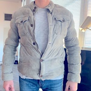 Eleventy suede winter jacket.